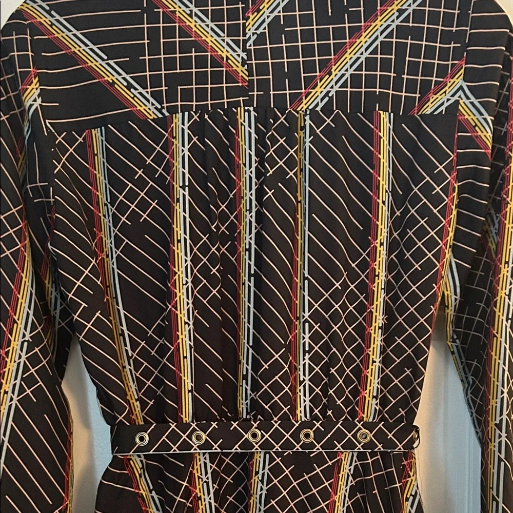 Geometric Patterned Dress - Picture 5 of 6